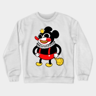 Farting Mouse King Crewneck Sweatshirt